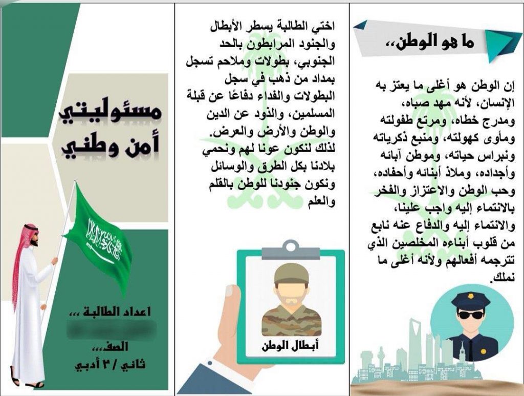 مطويات عن كن حذرا