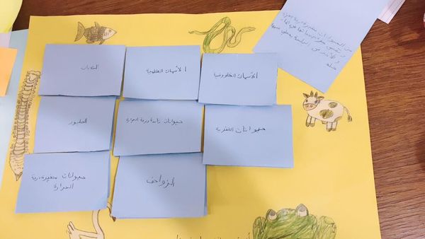 مطويات عن مادة العلوم