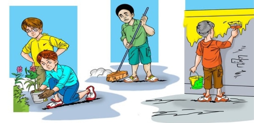 مطويات عن نظافة الحي