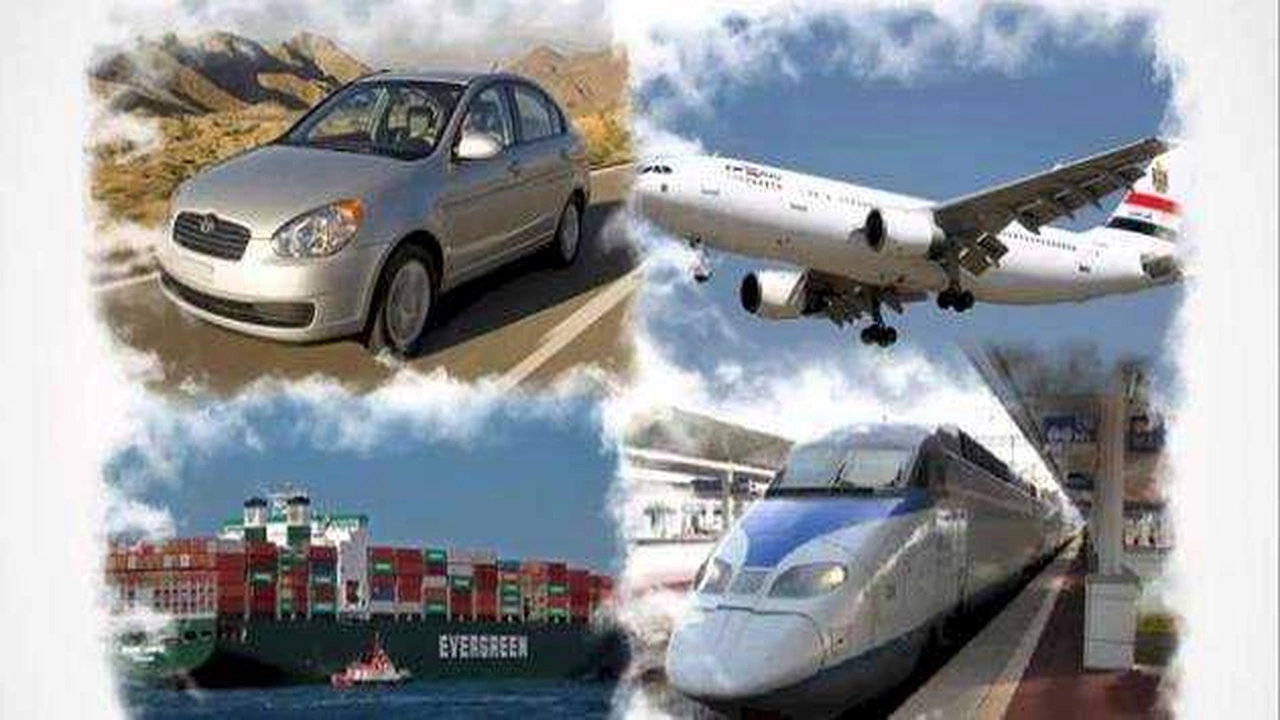 صورة مطويات عن وسائل المواصلات