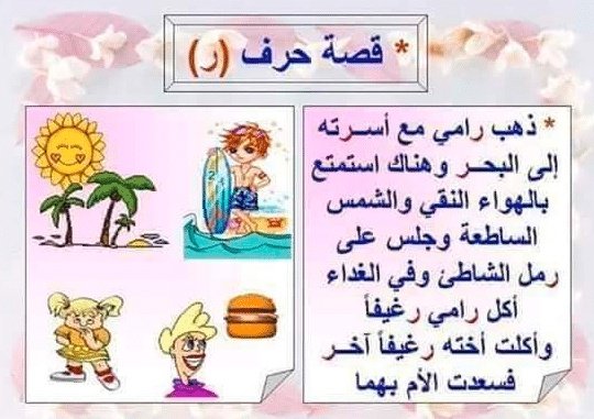 مطوية عن حرف الراء