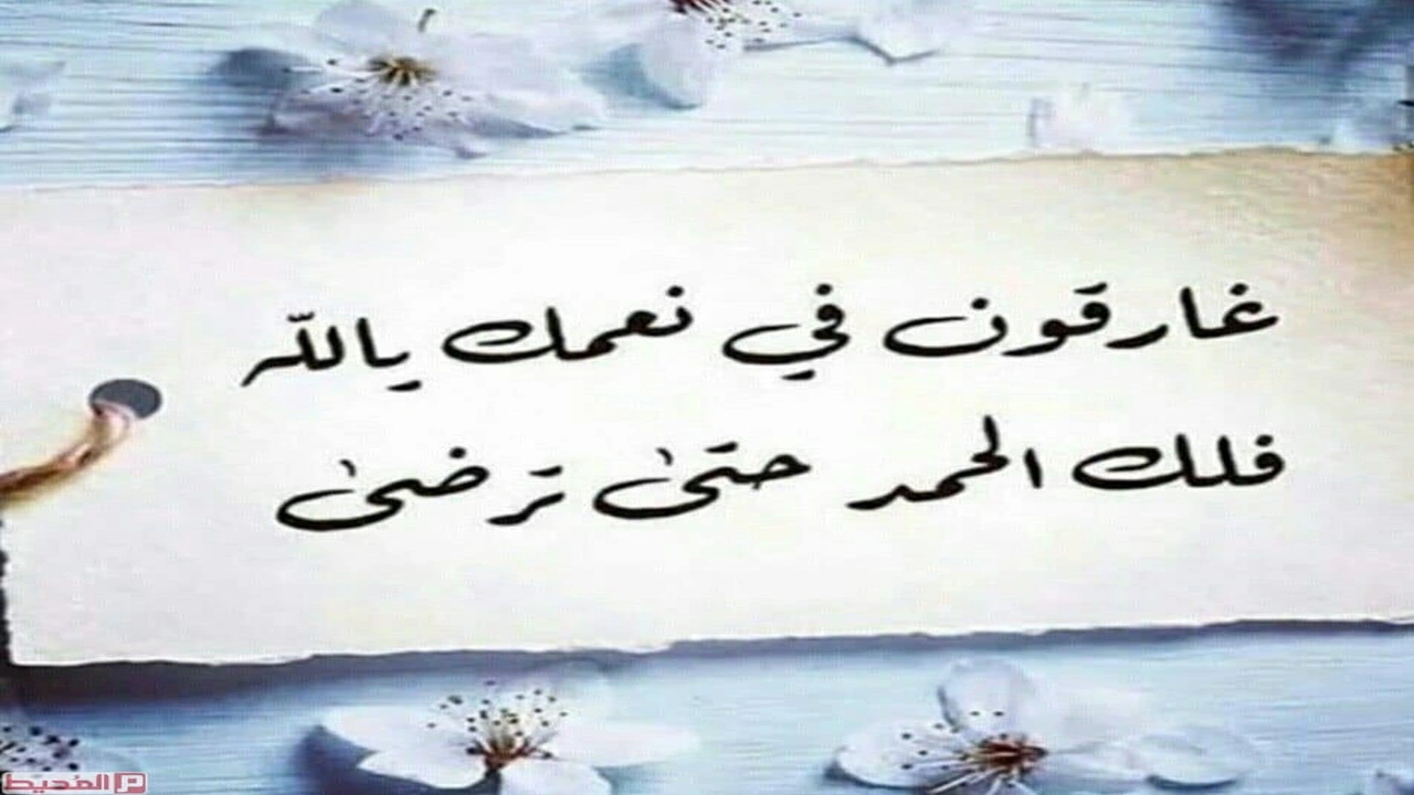 صورة مطوية عن شكر النعم