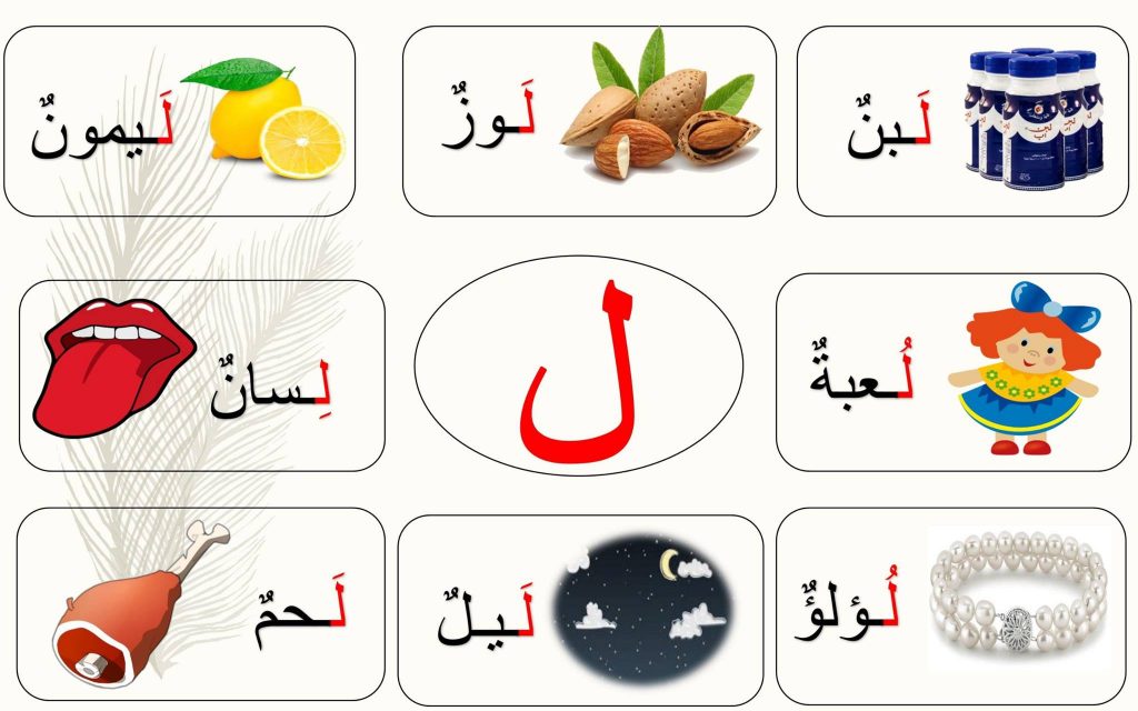 مطويه عن حرف اللام