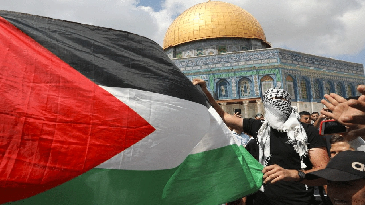 صورة مقدمة اذاعة مدرسية كاملة الفقرات عن فلسطين