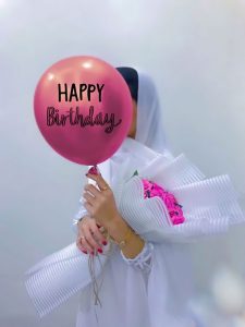 ملصقات عيد ميلاد بنات