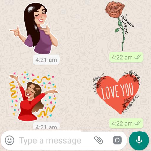 ملصقات واتساب