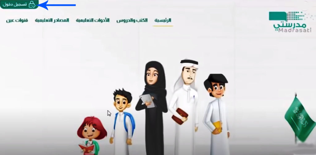 منصة مدرستي شرح