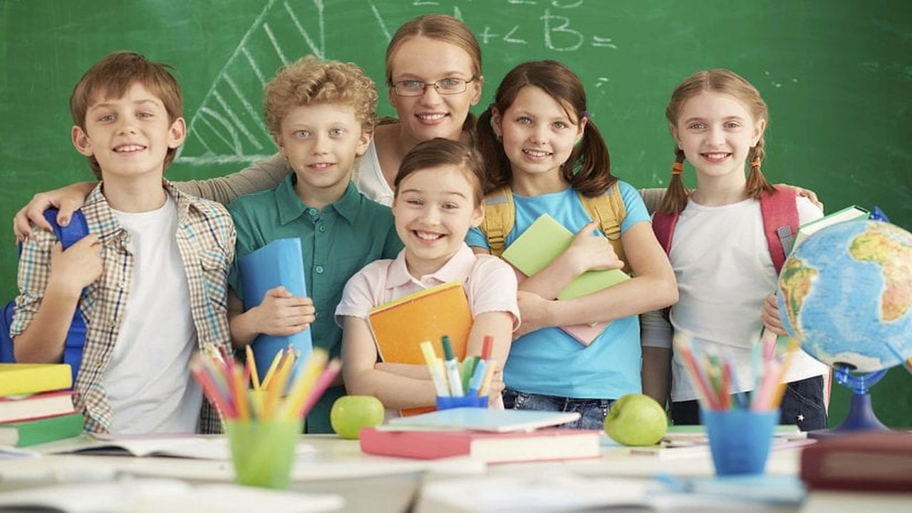 صورة موضوع تعبير انجليزي عن المدرسه