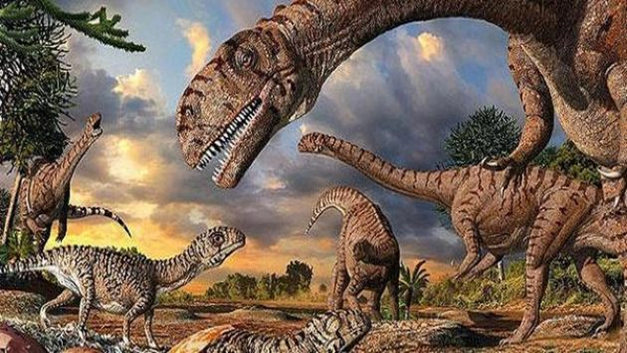 صورة موضوع تعبير بالانجليزي عن الديناصورات