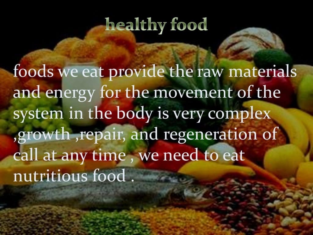 موضوع تعبير بالانجليزي عن الطعام الصحي
