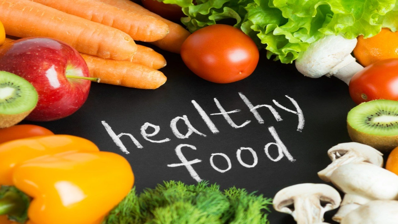 صورة موضوع تعبير بالانجليزي عن الطعام الصحي