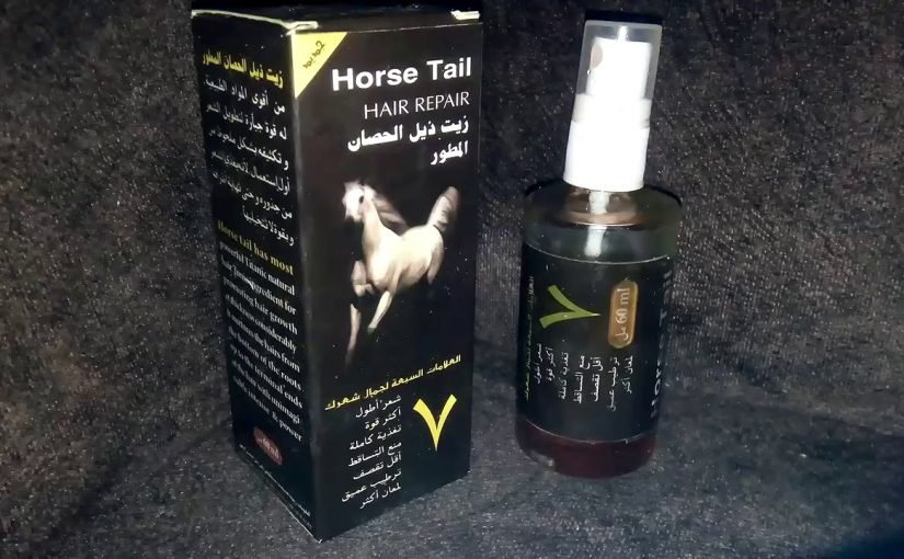مين استخدمت زيت ذيل الحصان
