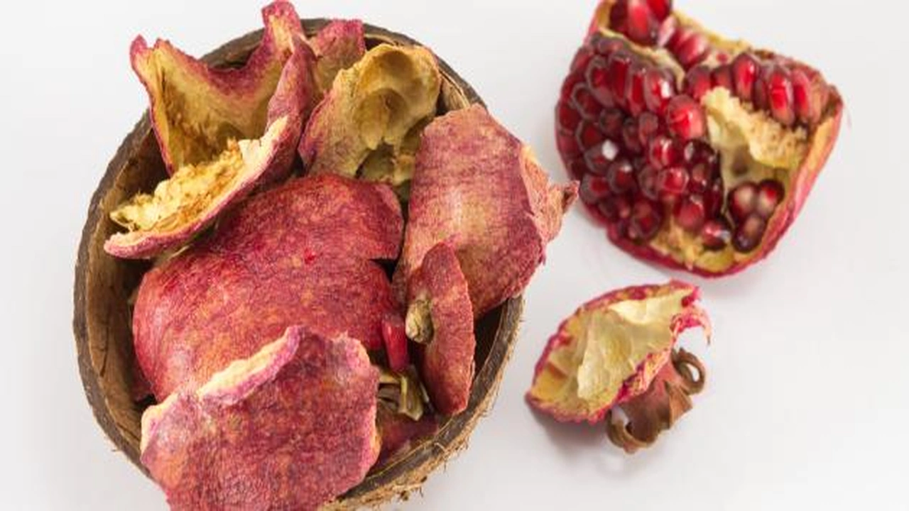 صورة مين استخدمت قشر الرمان