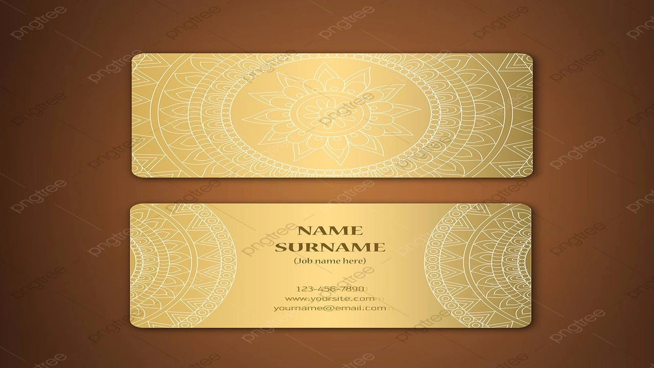 صورة نماذج بطاقات عمل جاهزة