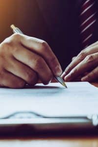 نموذج طلب اغلاق حساب بنكي بالفرنسية