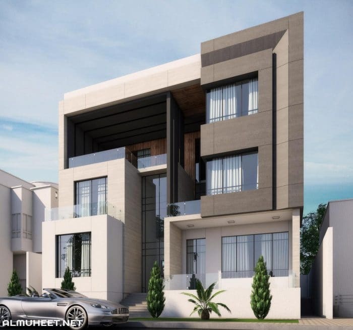 واجهات فلل مودرن