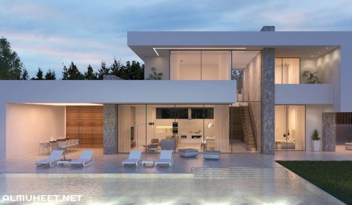 واجهات فلل مودرن