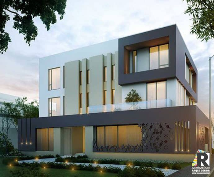 واجهات فلل مودرن