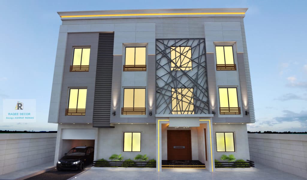 واجهات فلل مودرن