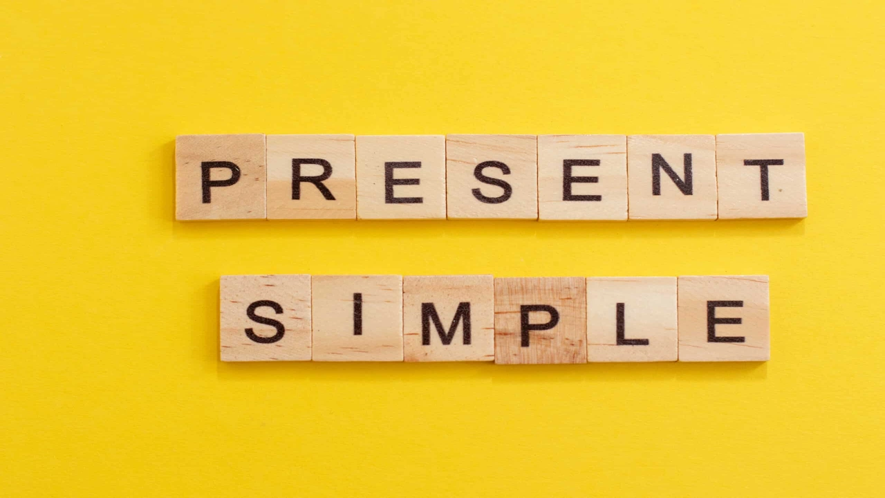 صورة ورقة عمل المضارع البسيط