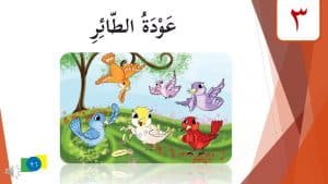 ورقة عمل درس عودة الطائر